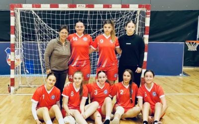 Данас су се наше девојке избориле за пласман у полуфинале футсала на Градском такмичењу! 💪