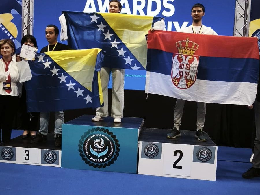 Сјајан успех наших ученика на „Sarajevo Open Massage Championship 2025”