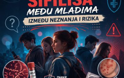 У оквиру „Недеље здравља“, данас је др Божидар Поцевски одржао предавање „Ренесанса сифилиса међу младима – између незнања и ризика“