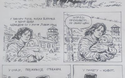 На наградном конкурсу „Холокауст и култура сећања“, у категорији ликовних радова, који је расписало удружење Хавер Србија, ученици наше школе освојили су треће место