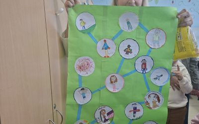 Данас смо промоцију наше школе започели посетом предшколаца из вртића „Плави чуперак“